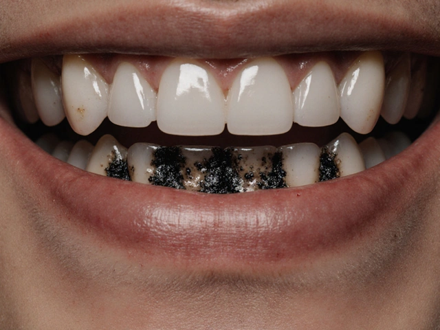 Jak černý zubní kámen ovlivňuje váš krk a co s tím dělat
