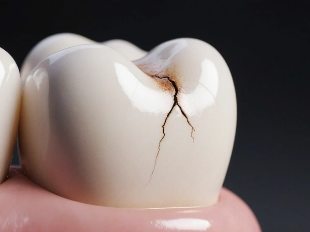 Jak vypadá kaz v zubu? Vizualizace prasklé zubní skloviny a její vývoj