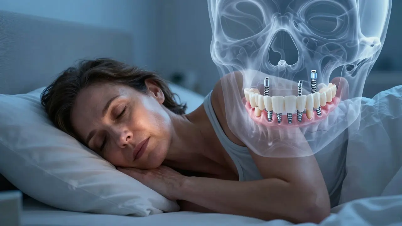 Jak zubní implantáty mohou pomoci při problémech se spánkem