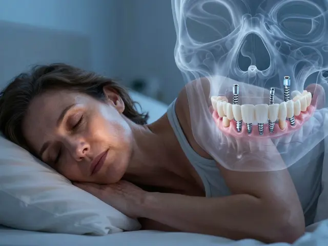 Jak zubní implantáty mohou pomoci při problémech se spánkem