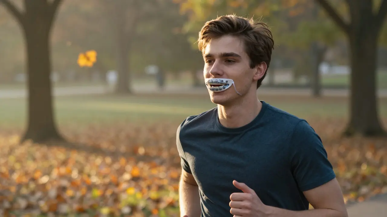 Jak zvládnout sport s gumičkami na rovnátka bez bolesti a zbytečného rizika