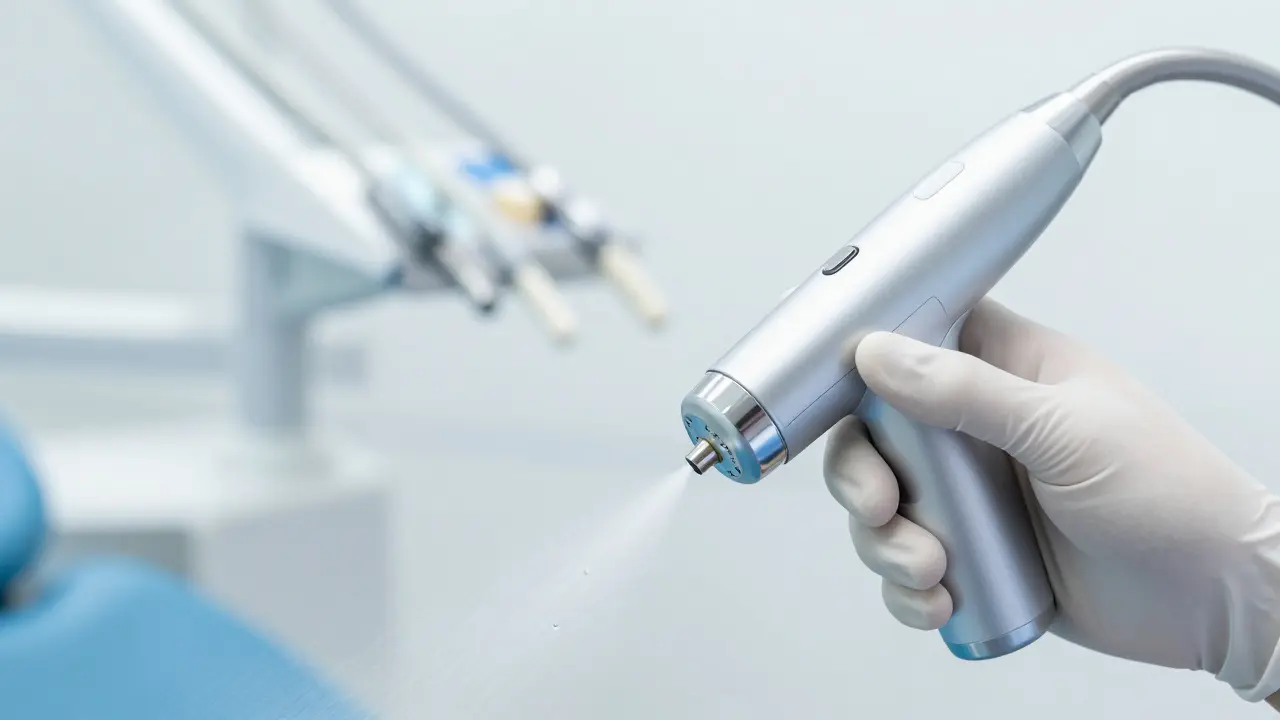 Profesionální ultrazvukové čištění zubů od zubního kamene