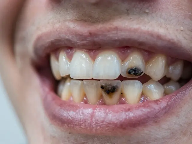 Proč se zuby černají? Příčiny a řešení černého zubního kamene