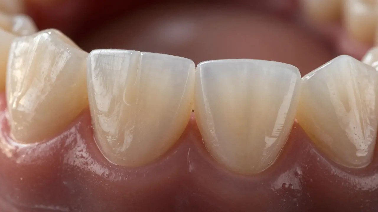 Průsvitný keramický materiál E-max imitující přirozený zub