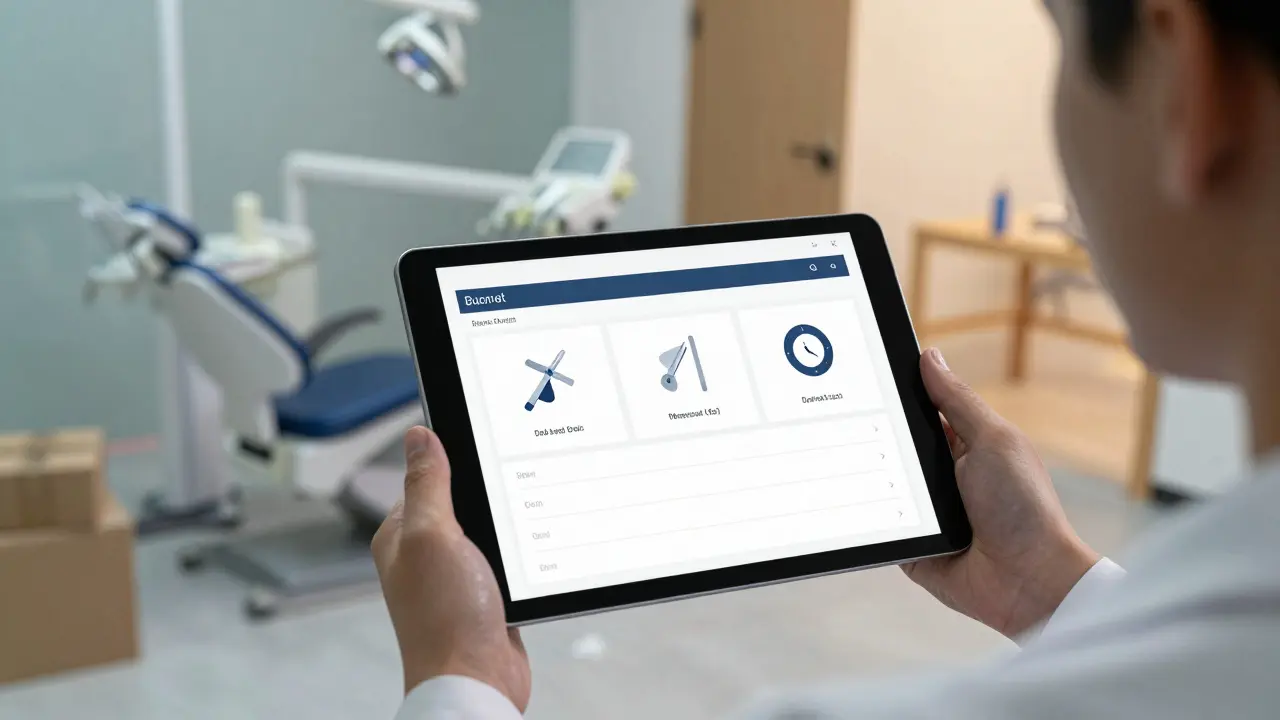 Plánování rozpočtu pro založení nové zubní kliniky