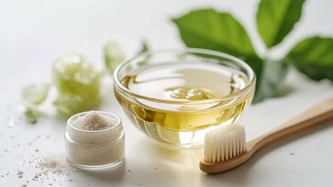 Přírodní alternativy k bělení: kokosový olej a hydroxyapatit